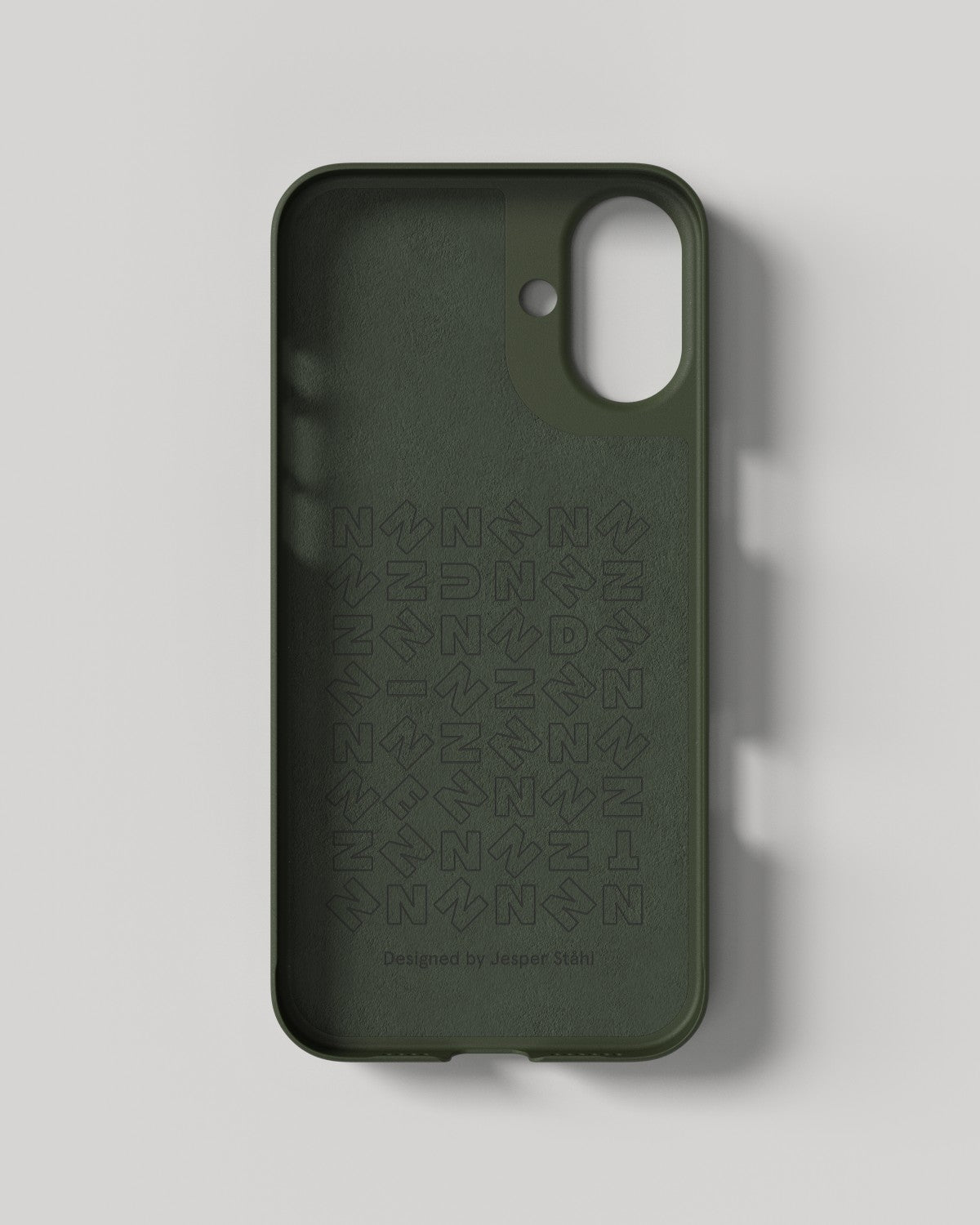 Thin Case - iPhone 16 Plus - Ink Black & Pine Green