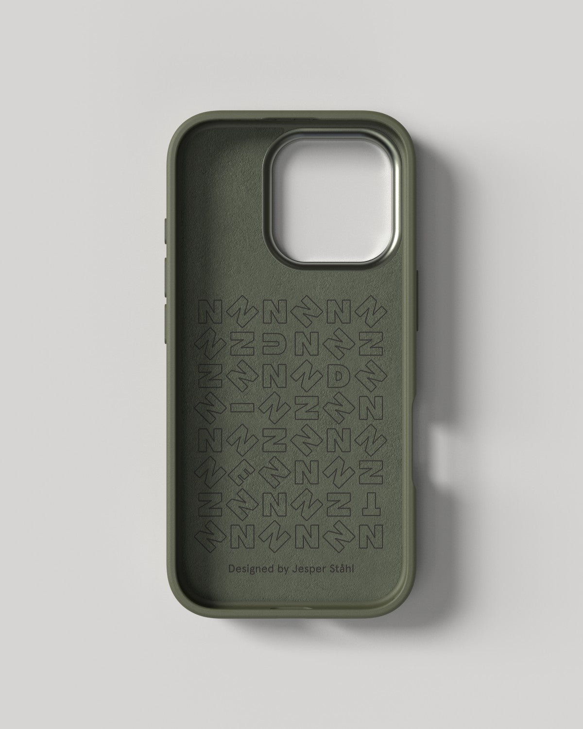 Bold Case - iPhone 16 Pro - Linen Beige & Olive Green