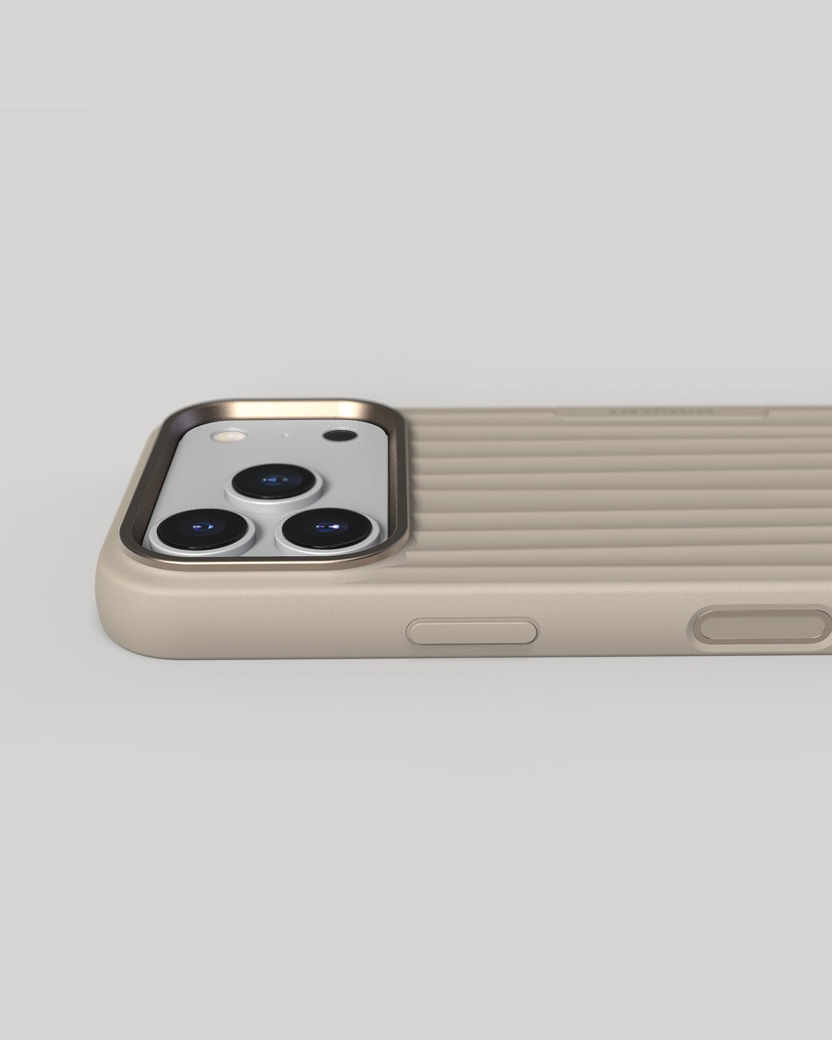Bold Case - iPhone 17 Pro - Linen Beige & Chalk White