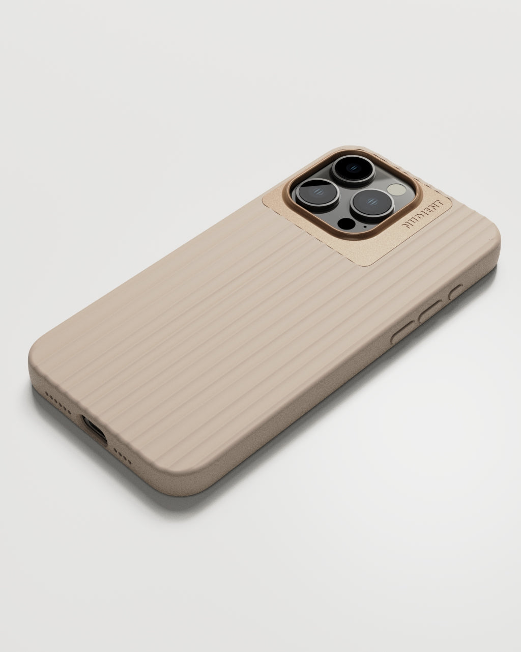 Bold Case - iPhone 15 Pro - Linen Beige & Olive Green