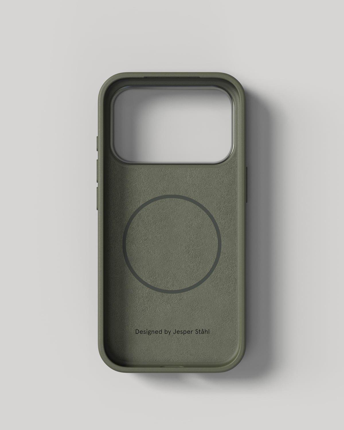 Bold Case - iPhone 17 Pro - Linen Beige & Olive Green